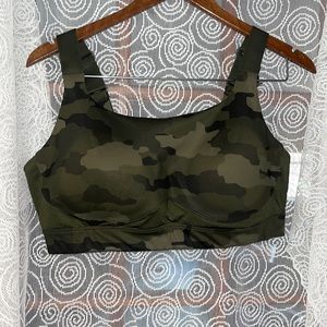 Duluth Trading Company women’s adjustable high impact bra size 16